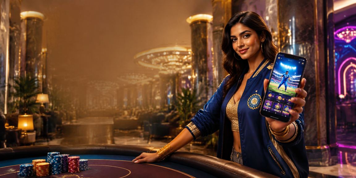 Cricket betting in India with a player reviewing statistics