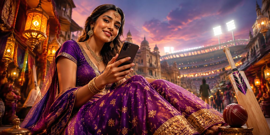 Cricket betting excitement on mobile devices in India