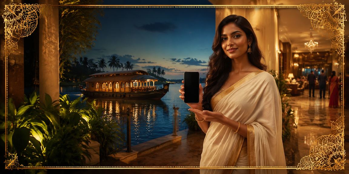 Mobile betting experience in Kerala backwaters